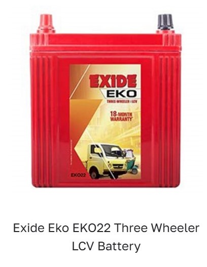 3 Wheeler Battery