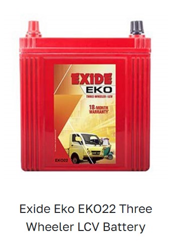 3 Wheeler Battery
